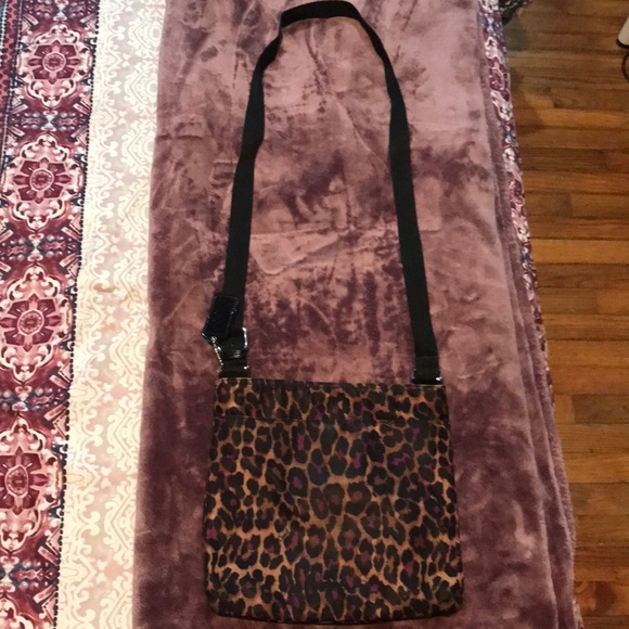 Purple leopard coach purse - Picture 2 of 3